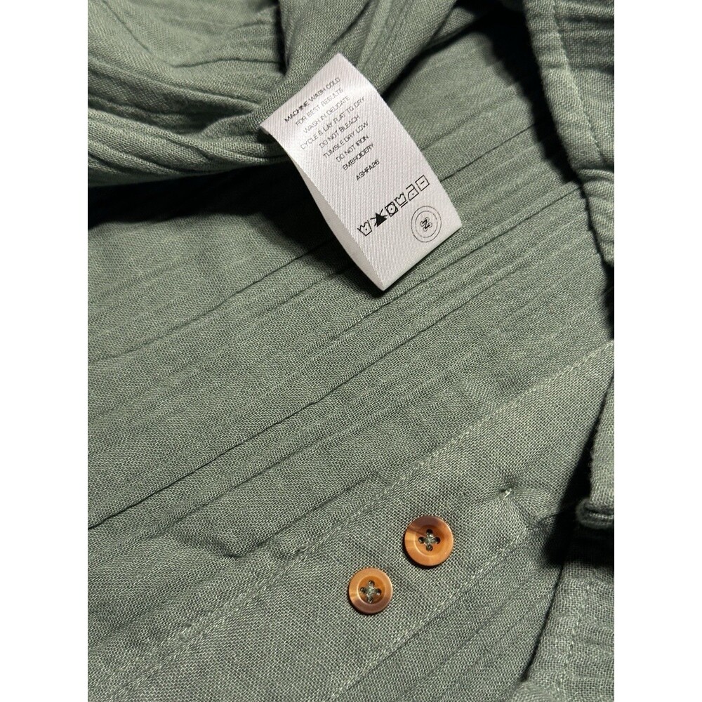 Kimes Ranch Button Shirt Mens Medium Short Sleeve Western Cowboy Rodeo Casual - Picture 7 of 8